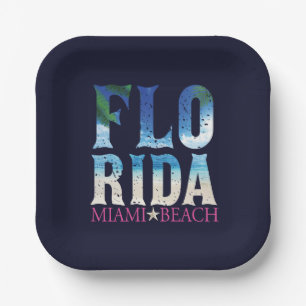 Florida, Miami Beach Pappteller