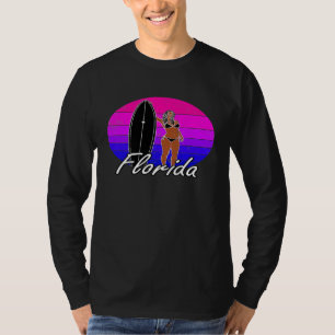Florida Miami Surfer Kleidung Männer Frauen Gr T-Shirt