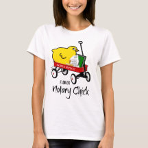 Florida Mobile Notary Chick Red Wagon