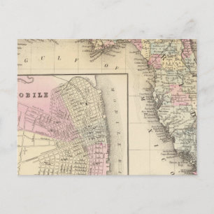 Florida, Mobile Postkarte