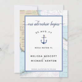 Florida Nautical Anchor | HOCHZEIT IN URLAUBSORT Save The Date