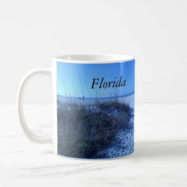 FLORIDA OCEAN STRAND KAFFEE TASSE (Links)