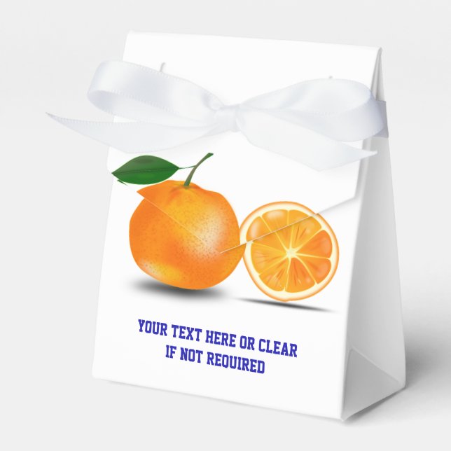 Florida Orange Gevor Box Geschenkschachtel (Vorderseite)