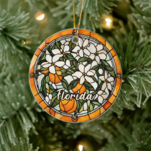 Florida Orange Ornament