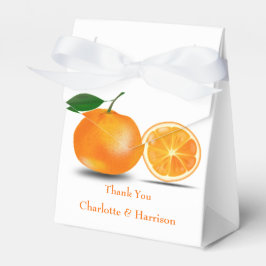 Florida Orange Wedding Geschenkschachtel
