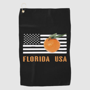 Florida-Orangen Golfhandtuch