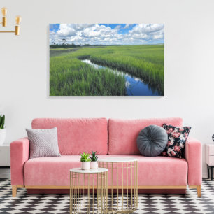 Florida Palencia Wetlands Fotografie Leinwand