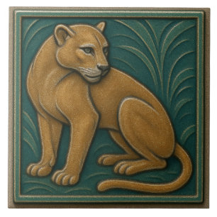 Florida Panther - Keramik Tile Fliese