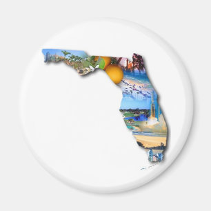 FLORIDA PICTURE DESIGN MAGNET