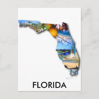 FLORIDA PICTURE DESIGN POSTKARTE