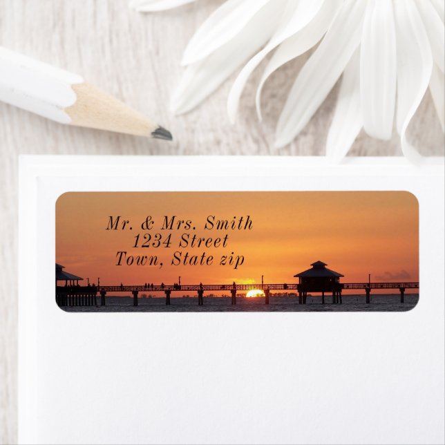 Florida Pier Beautiful Sunset (Insitu)