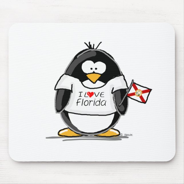 Florida-Pinguine Mousepad (Vorne)