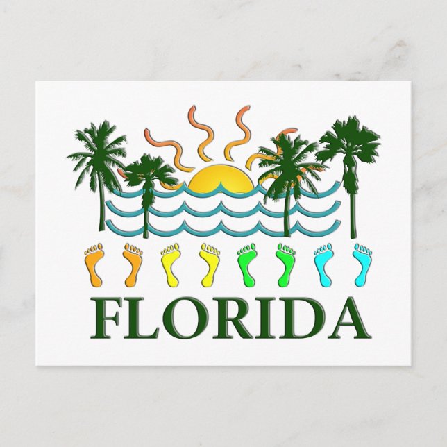 FLORIDA POSTCARD POSTKARTE (Vorderseite)
