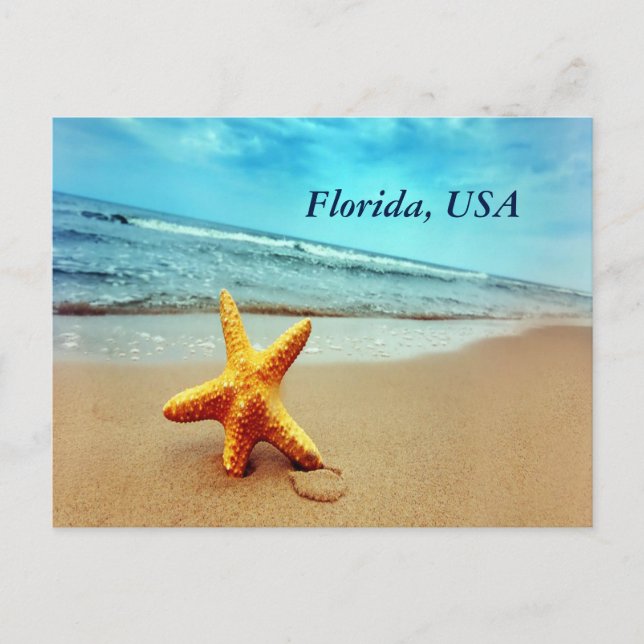 Florida Postkarte (Vorderseite)