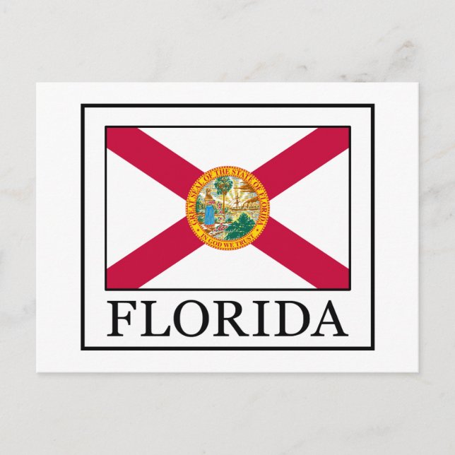 Florida Postkarte (Vorderseite)