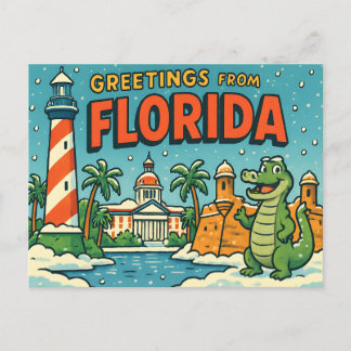 FLORIDA Postkarte