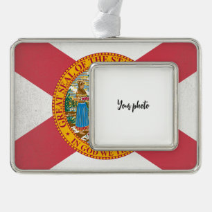 Florida Rahmen-Ornament Silber