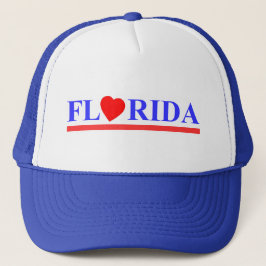 Florida Red Truckerkappe