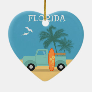 Florida:Reise-Schmuck Keramik Ornament