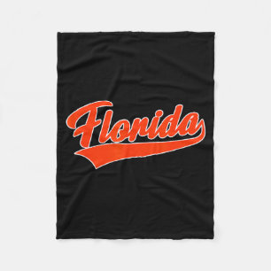 Florida - Retro-Design - Klassiker Fleecedecke