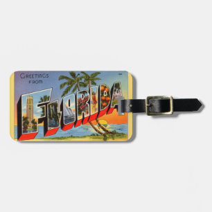 Florida Retro Tropisch Gepäckanhänger