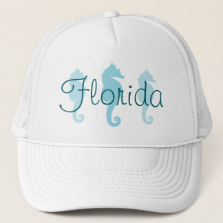 Florida Robin Egg Blue Seepferde Truckerkappe
