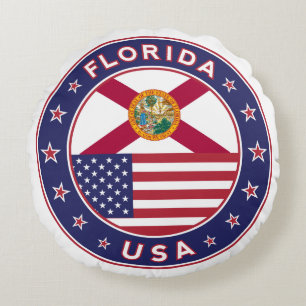 Florida Rundes Kissen