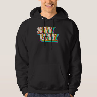 Florida Say Gay Lgbt Gay Rights Say Gay Pr Hoodie