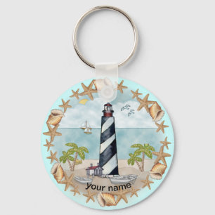Florida-Schalen Leuchtturm-Schlüsselanhänger Schlüsselanhänger