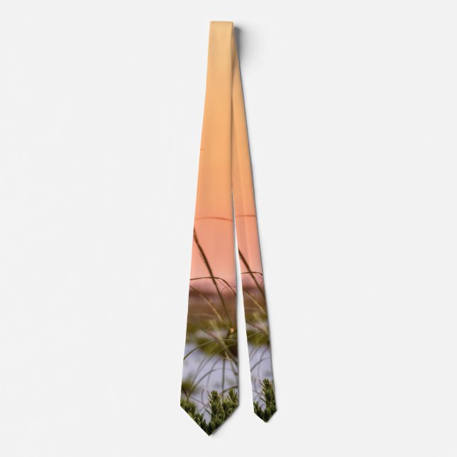 Florida Sea Oats Sunrise Neck Tie Krawatte (Vorderseite)