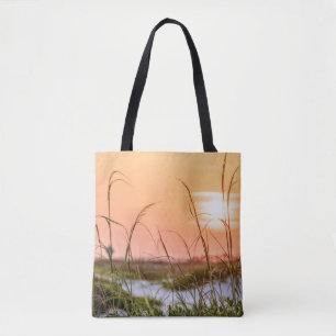 Florida Sea Oats Sunrise Tasche