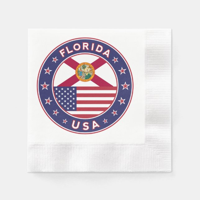 Florida Serviette (Vorderseite)