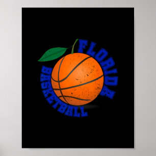 Florida Sketll Fan Männer Frauen Jungen Mädchen Or Poster