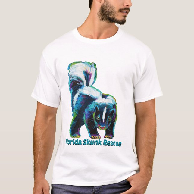 Florida Skunk Rescue 2 T - Shirt (Vorderseite)