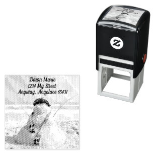Florida Snowman Permastempel