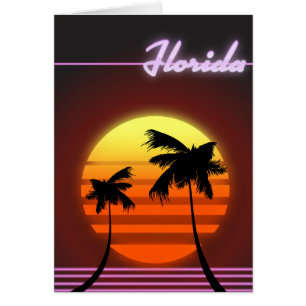 Florida-Sonnenuntergang 1984 Poster