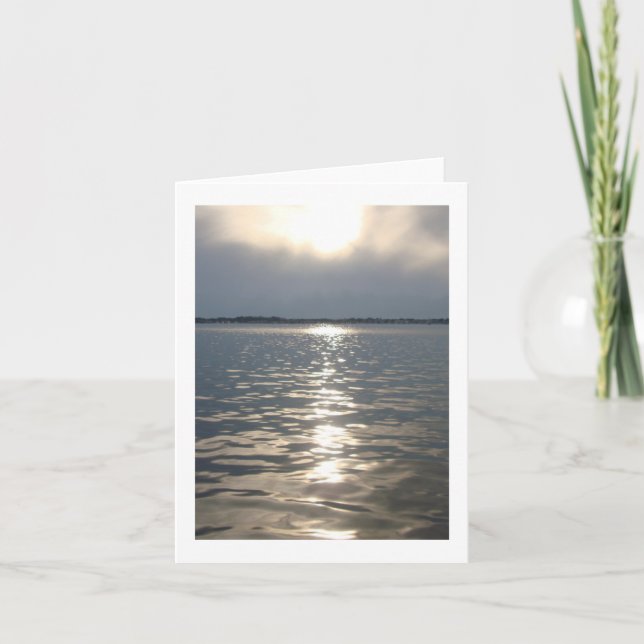 Florida-Sonnenuntergang-Anmerkungs-Karte Karte (Vorderseite)