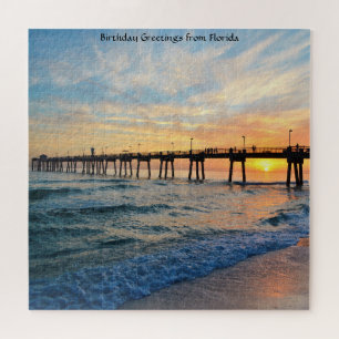 Florida-Sonnenuntergang-Puzzle