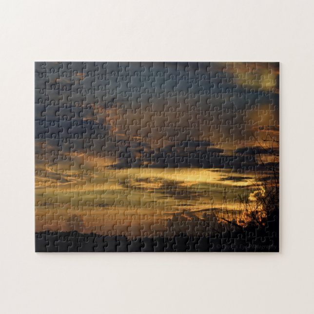Florida-Sonnenuntergang-Puzzlespiel (Horizontal)