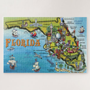 Florida-Spaß-Karte
