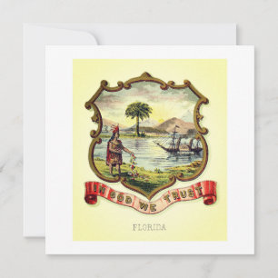 Florida-Staat (1876) Einladung