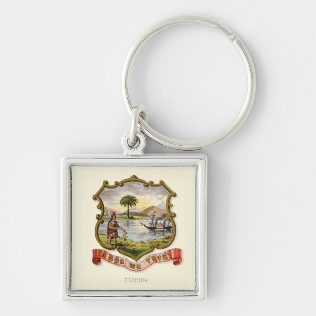 Florida-Staat (1876) Schlüsselanhänger (Vorne)