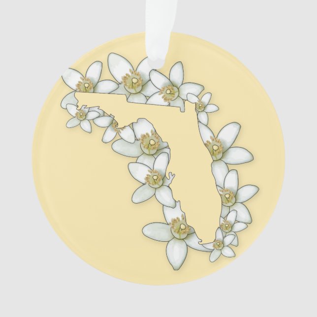 Florida Staat Blume Ornament (Vorderseite)