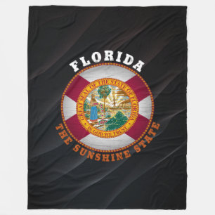 FLORIDA STAAT FLAG FLEECEDECKE