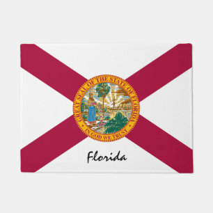 Florida Staat & Florida Flag USA Hausmat /sport Fußmatte