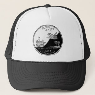 Florida Staat Imitate Quarter Truckerkappe