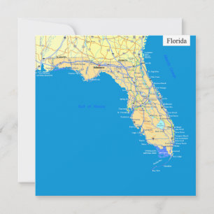 Florida Staat Map