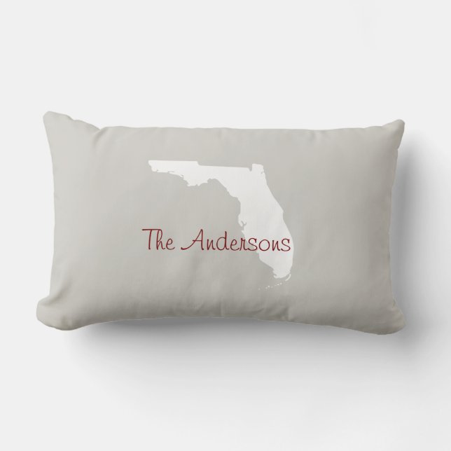 Florida Staat Personalisiert Lendenkissen (Vorderseite)
