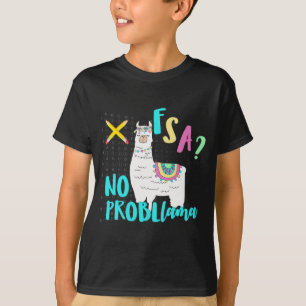 Florida Staat Test Day Llama für Studierende T-Shirt