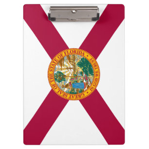 Florida-Staats-Flagge Klemmbrett